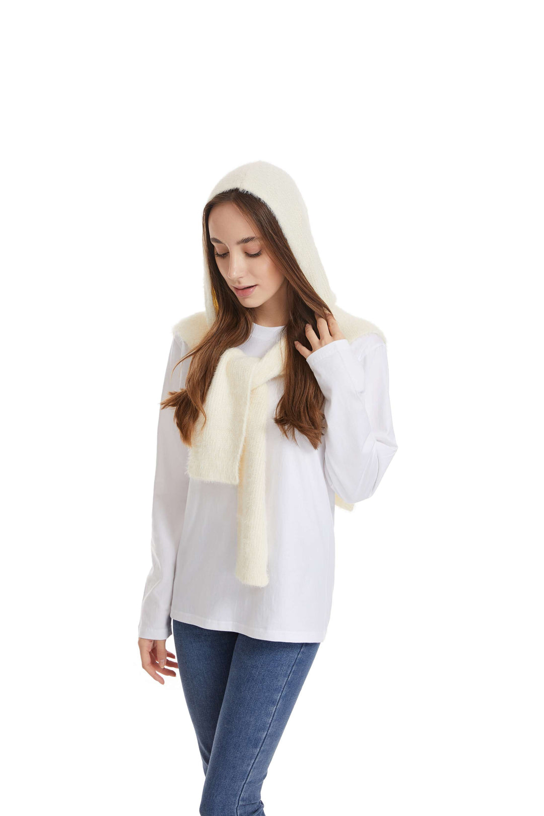 Roffe Hooded Faux Sweater