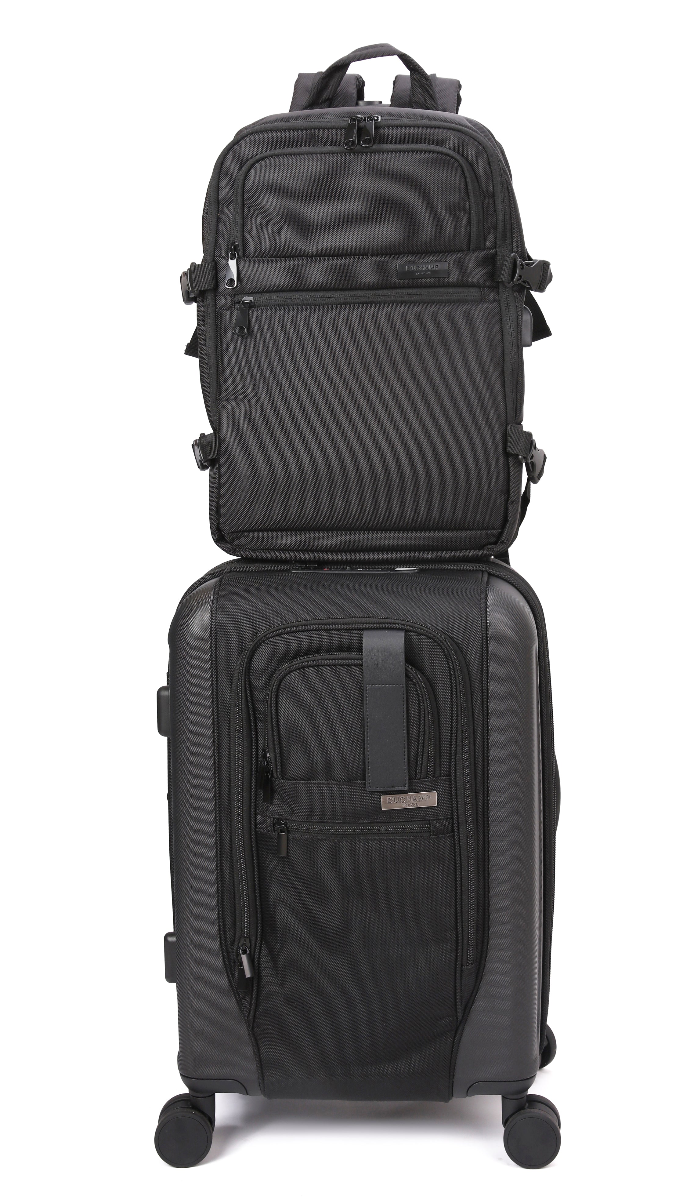 Duchamp London Duo: Backpack and Suitcase – SHOP ROFFE