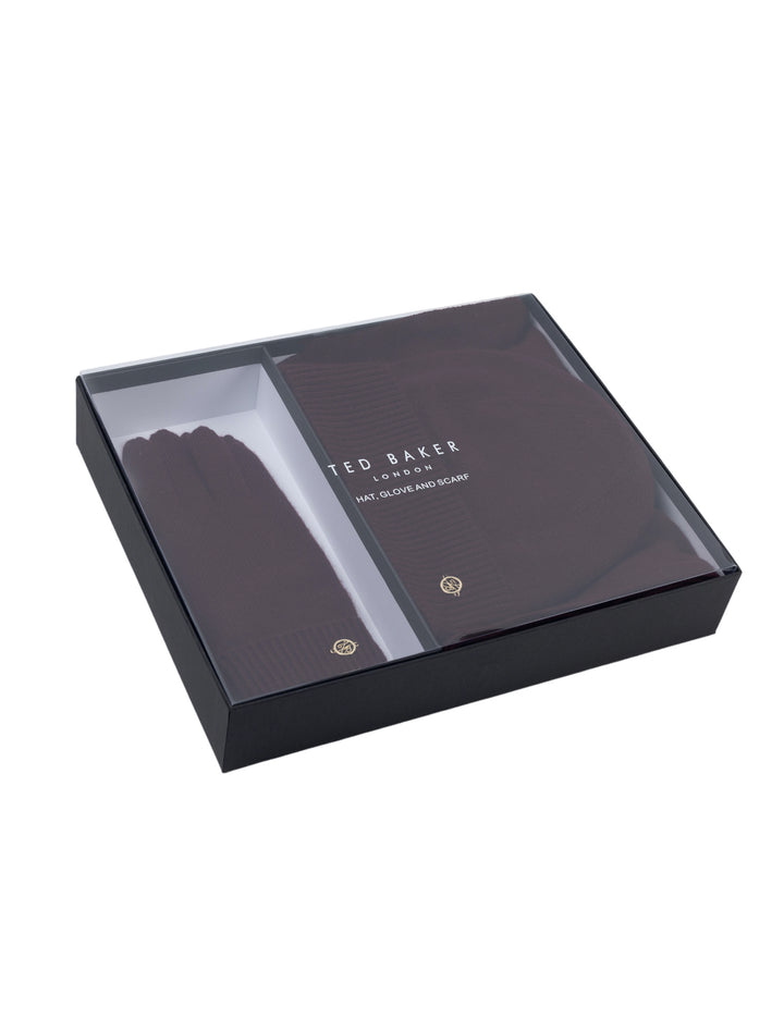 Ted Baker London Women's Dark Red 3 Piece Box Set