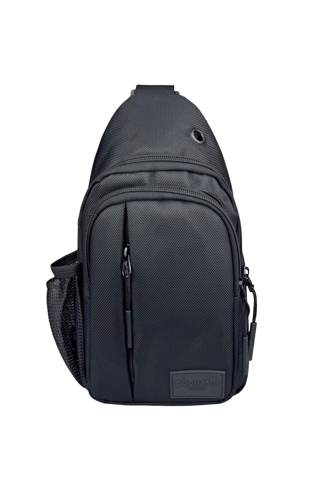 Duchamp London Black Nylon Sling Bag