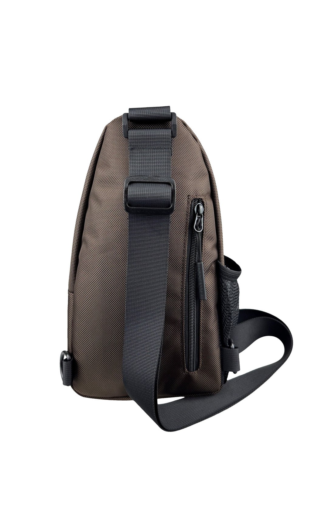 Duchamp London Brown Nylon Sling Bag