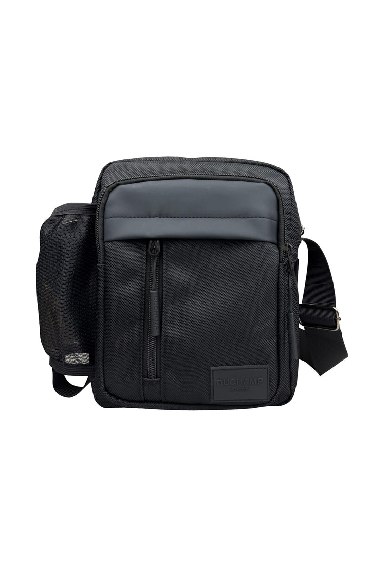 Duchamp London Black Nylon Sling Bag