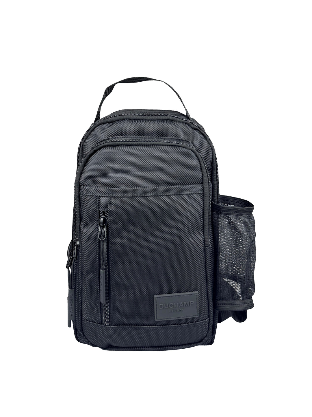 Duchamp London Black Nylon Sling Bag