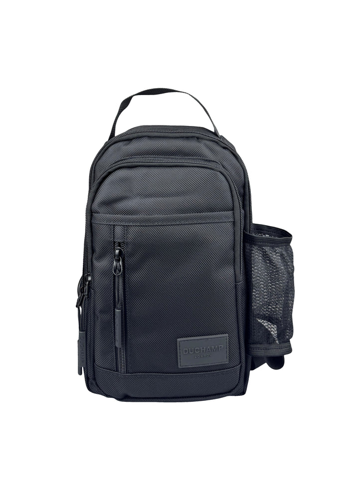 Duchamp London Black Nylon Sling Bag
