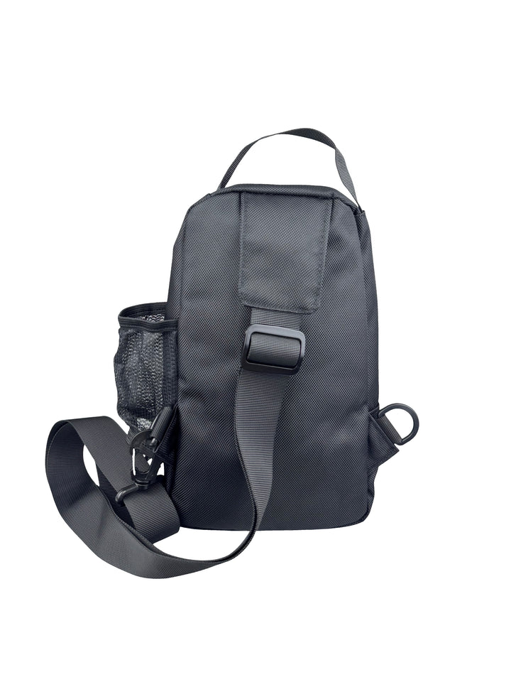 Duchamp London Black Nylon Sling Bag