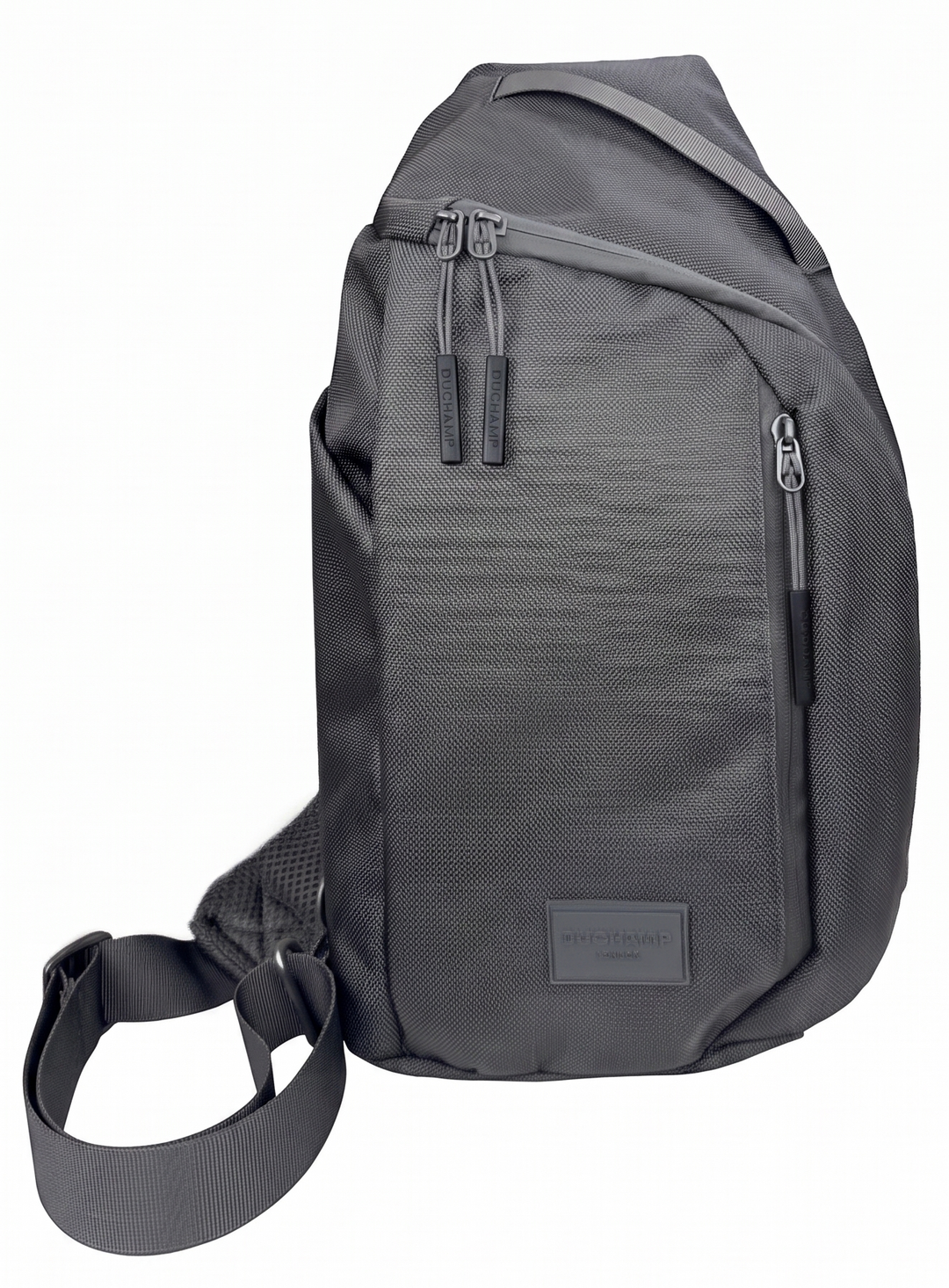Duchamp London Grey Nylon Sling Bag