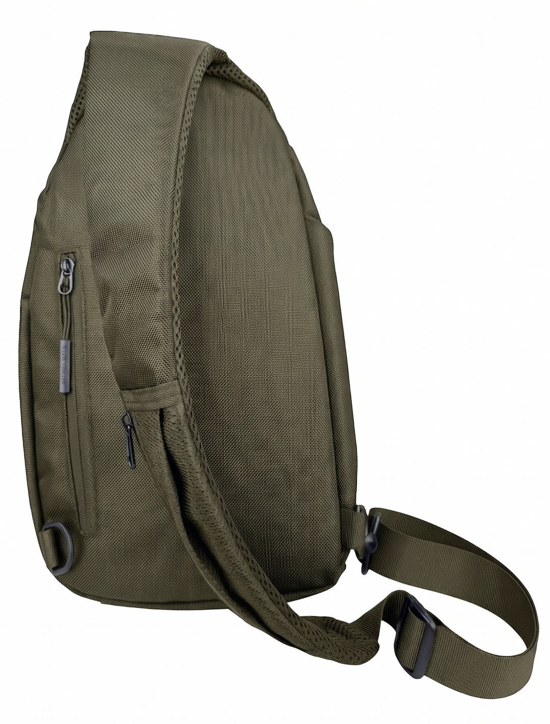 Duchamp London Olive Nylon Sling Bag