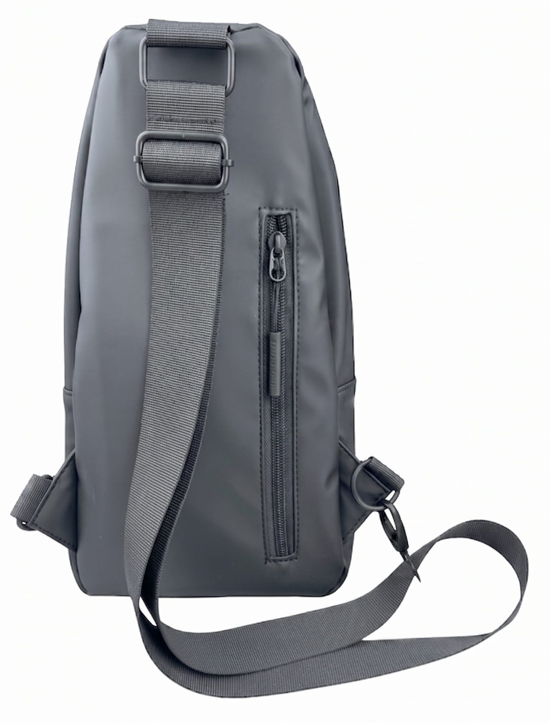 Duchamp London Grey Rubberized Sling Bag