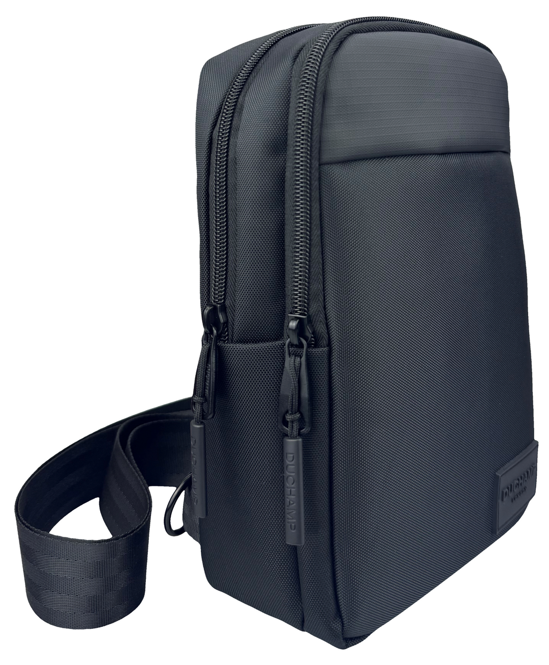 Duchamp London Black Two Tone Sling Bag