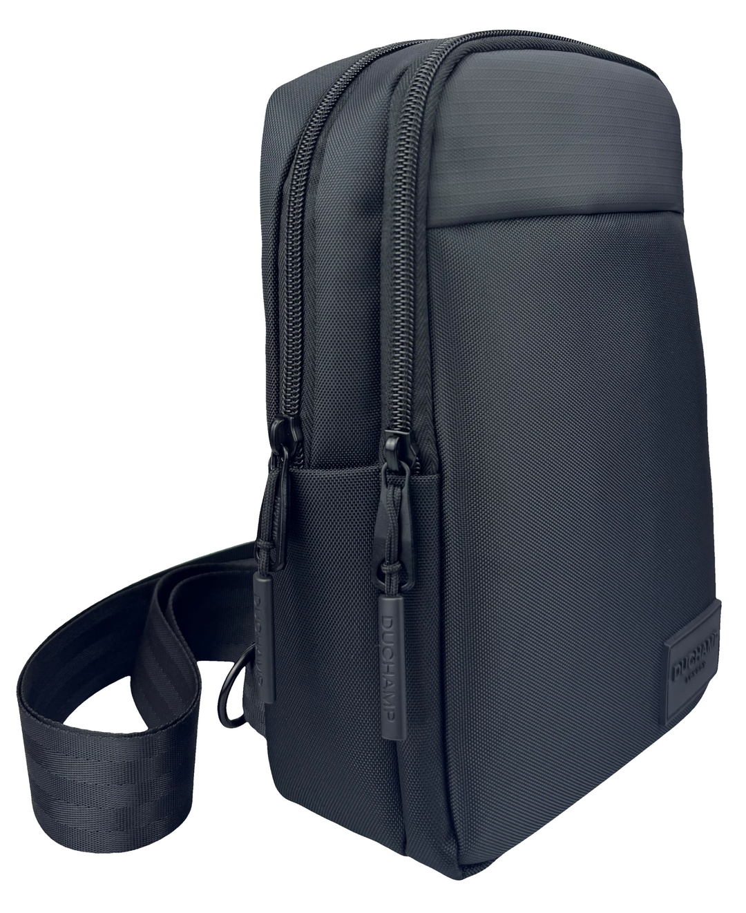 Duchamp London Navy Two Tone Sling Bag