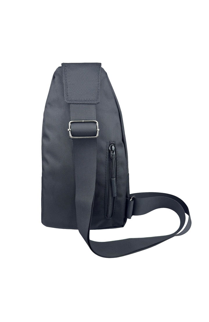 Duchamp London Black Nylon and PU Sling Bag