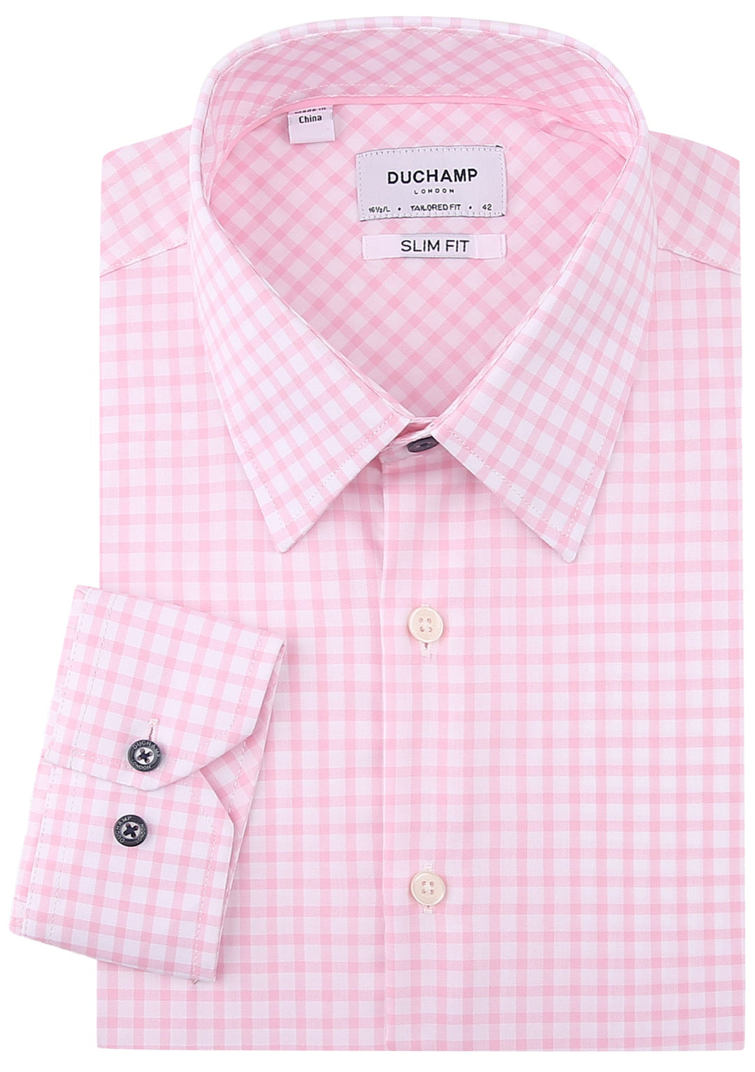 duchamp dress shirt Duchamp London Pink Dress Shirt