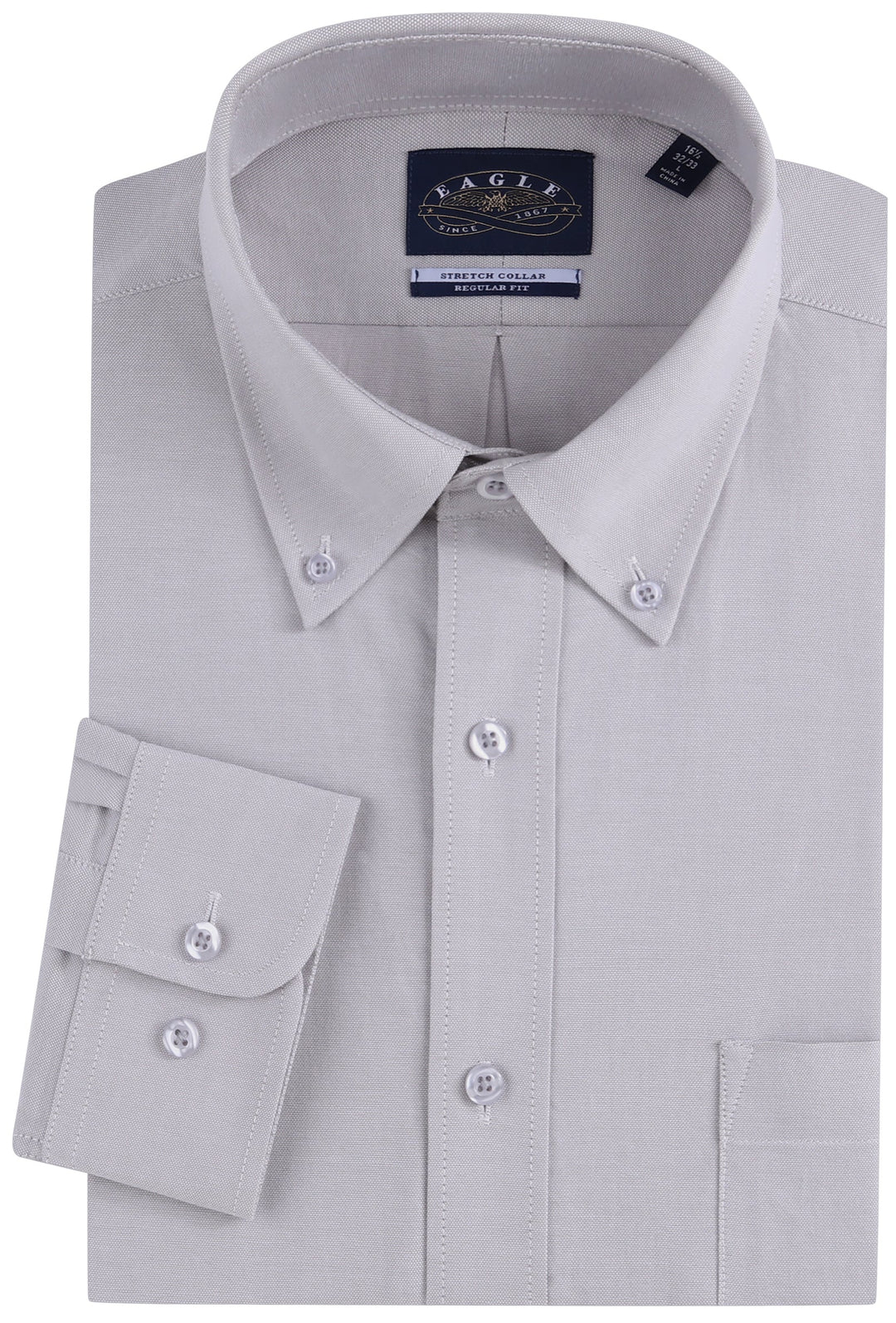 eagle dress shirts AE Standard Fit Short-Sleeve Button-Up Shirt Men's Brilliant Blue XL With contrast piping on the yokes and a classic snap front Amazon.com: Eagle Men's Non Iron