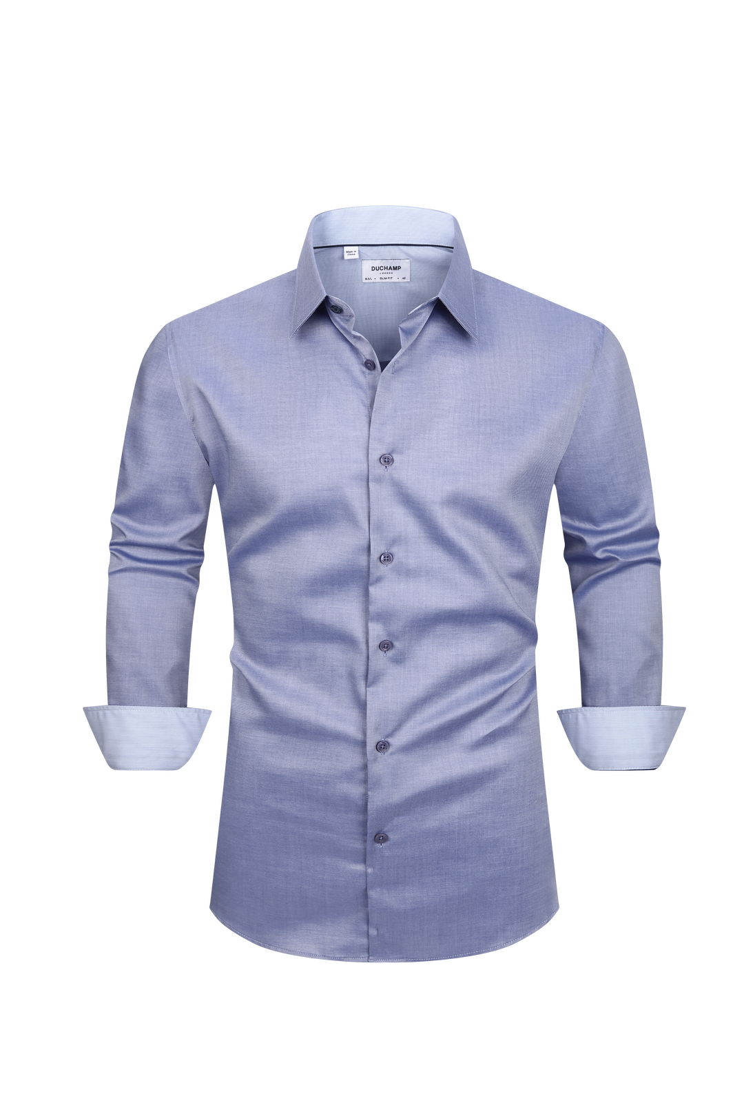 Duchamp London Navy Dress Shirt