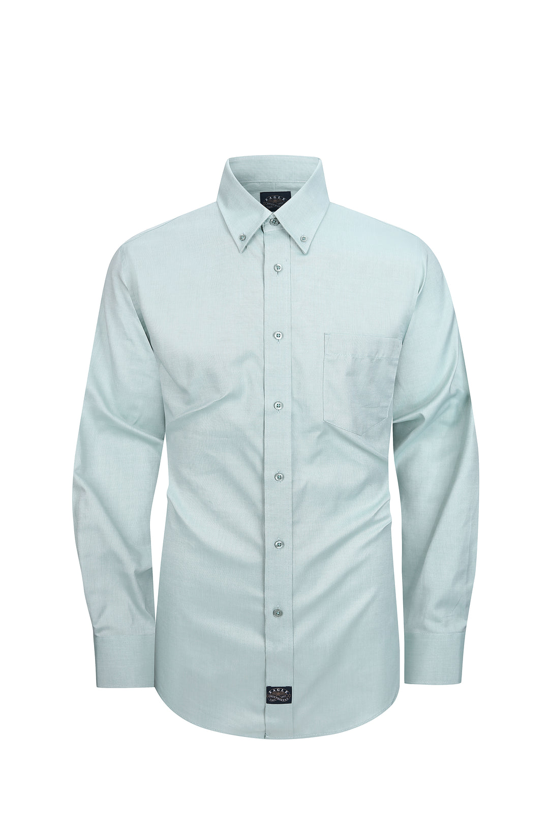 Eagle Stretch Neck Sage Oxford Shirt