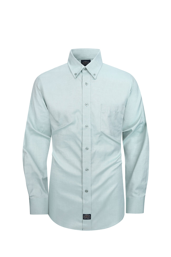 Eagle Stretch Neck Sage Oxford Shirt