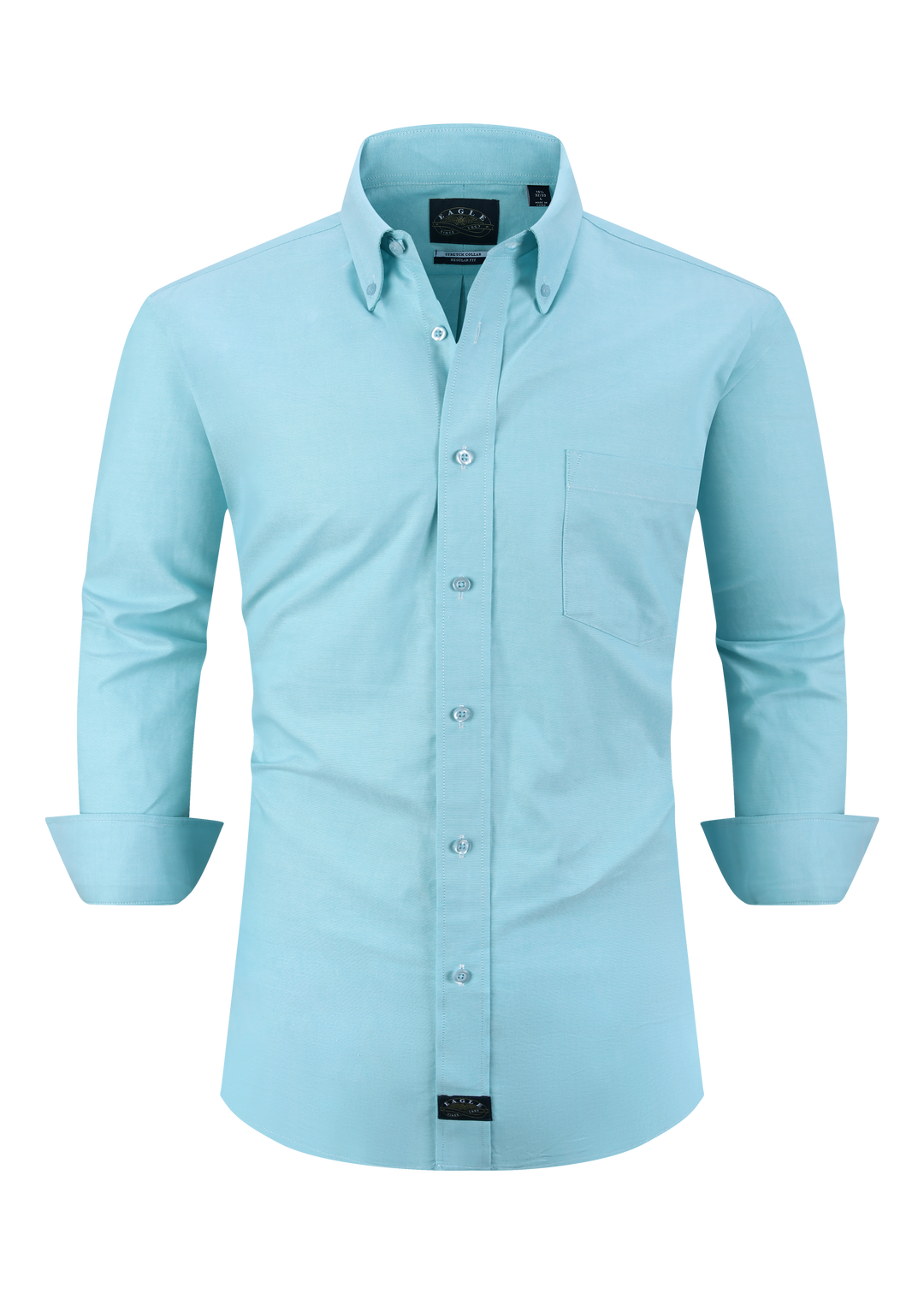 Eagle Stretch Neck Pinpoint Oxford Shirt