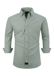 Eagle Stretch Neck Pinpoint Oxford Shirt