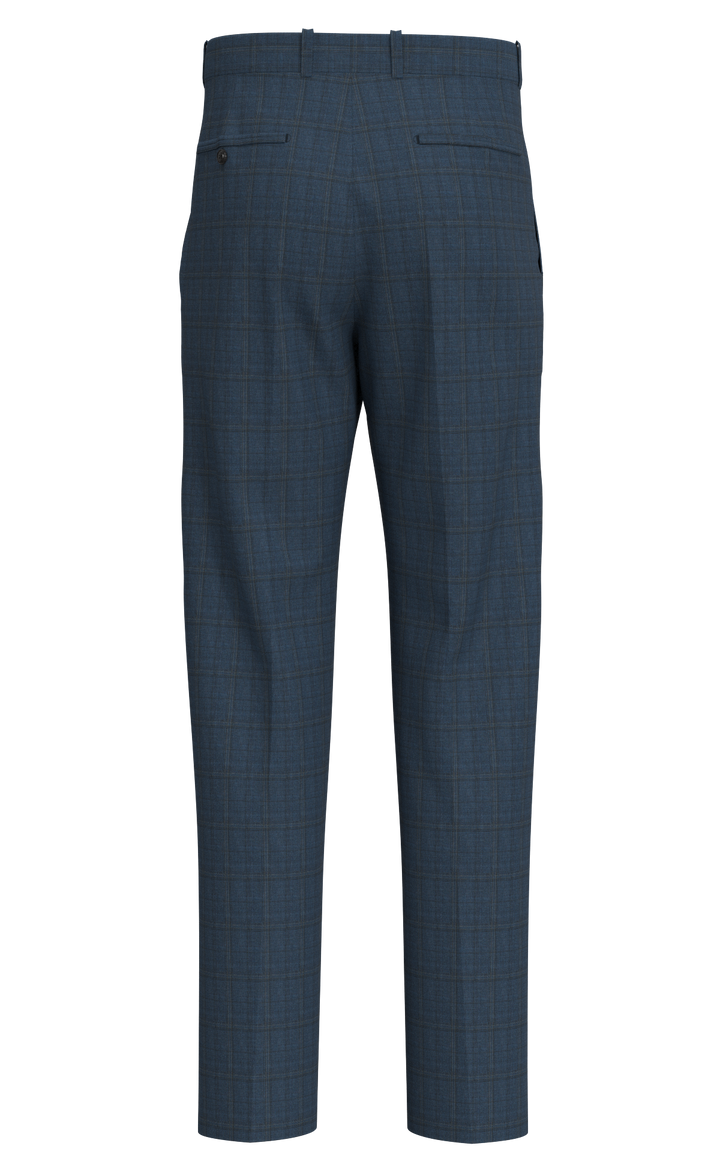 Hechter Paris Suit Separate Dark Blue Solid Pant