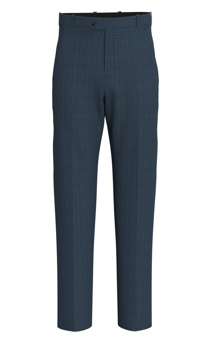 Hechter Paris Suit Separate Dark Blue Solid Pant