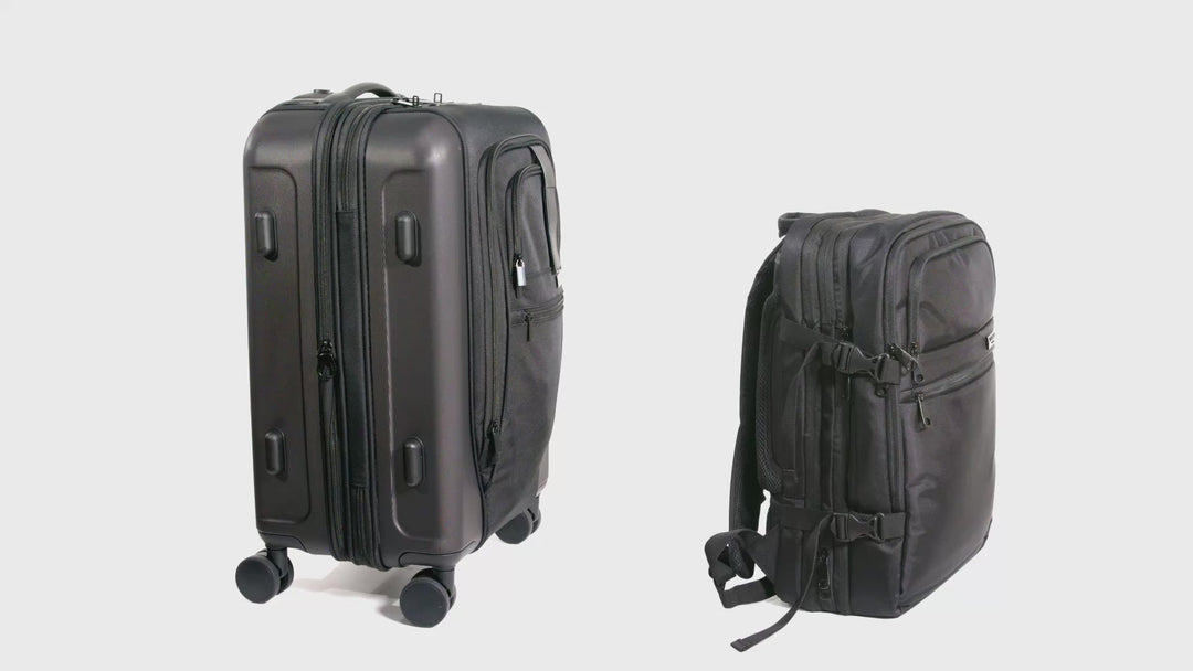 Duchamp London Duo: Backpack and Suitcase