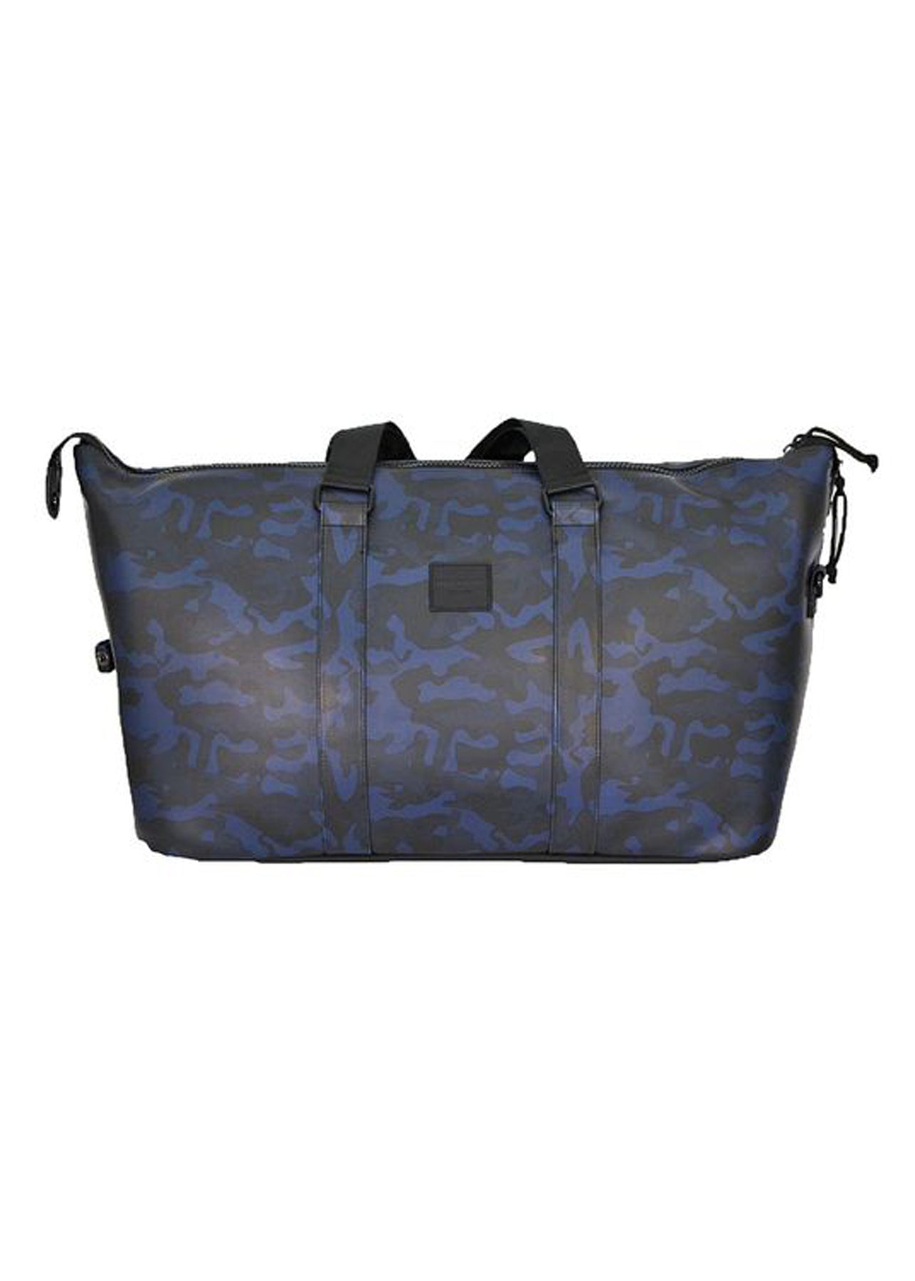 Duchamp Rubberized Duffle Bag in Navy Camo