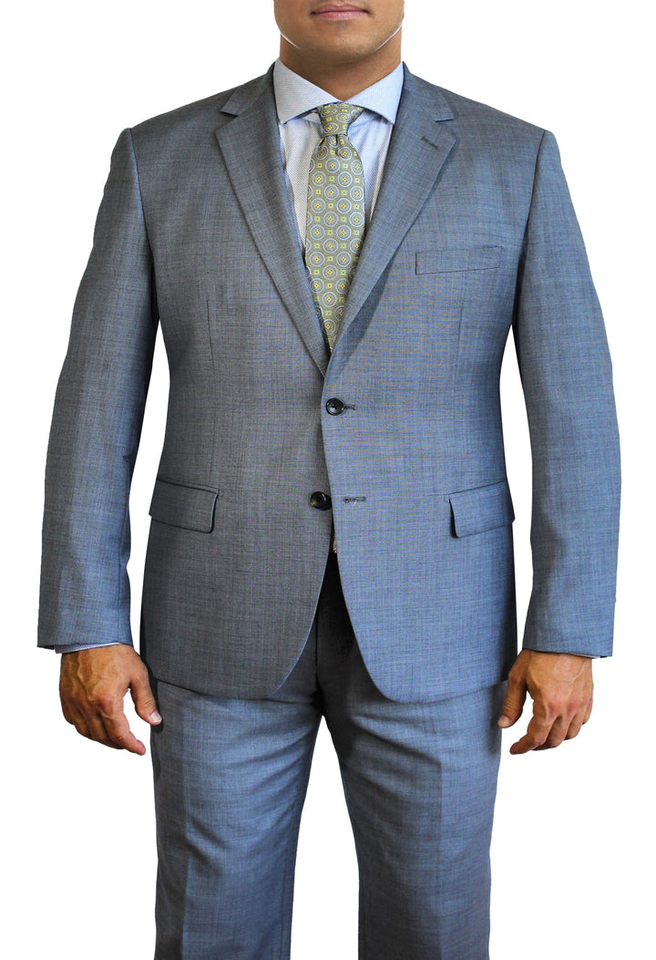 Blue Heather Suit by Hechter Paris