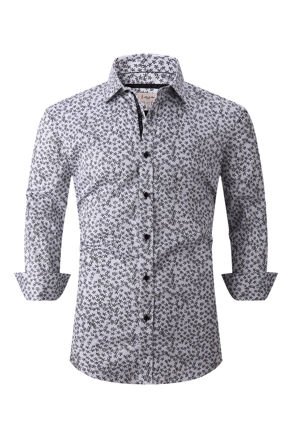 1 Like No Other Floral Dress Shirt 18 / Black 1 Like No Other Floral Dress Shirt 18 / Black