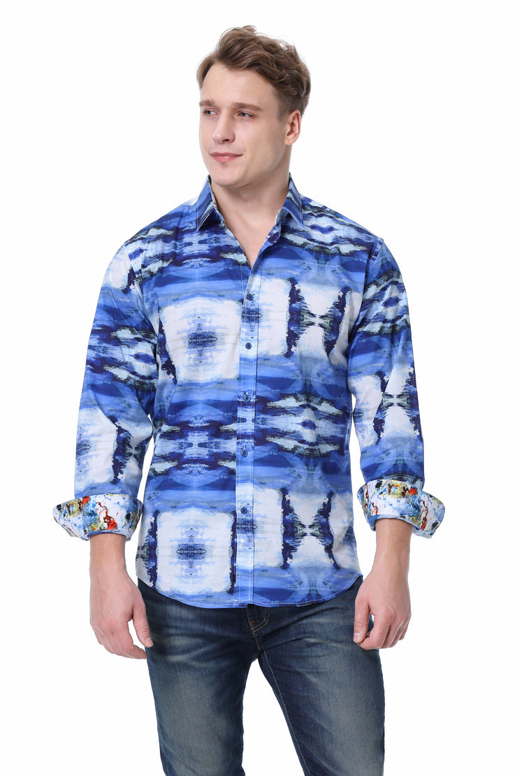 1 Like No other Silm Long Sleeve Casual Shirt
