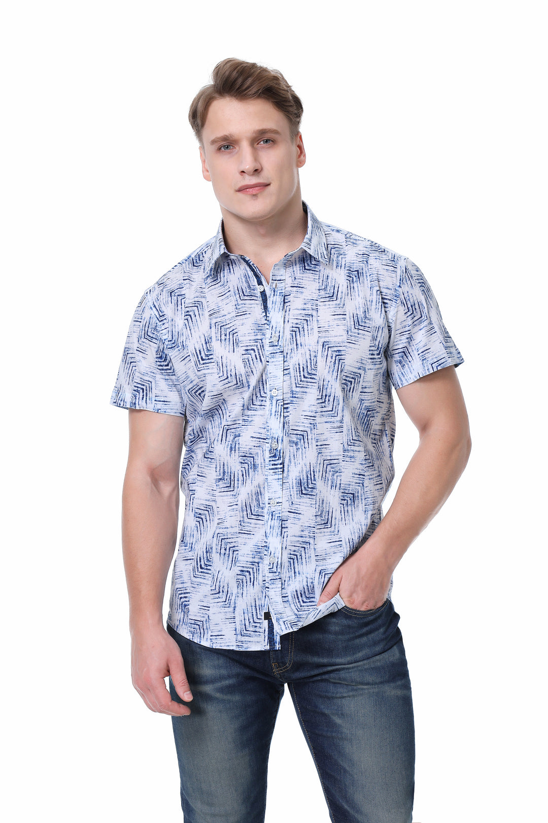 1 Like No other Aalto Short Sleeve Casual Shirt