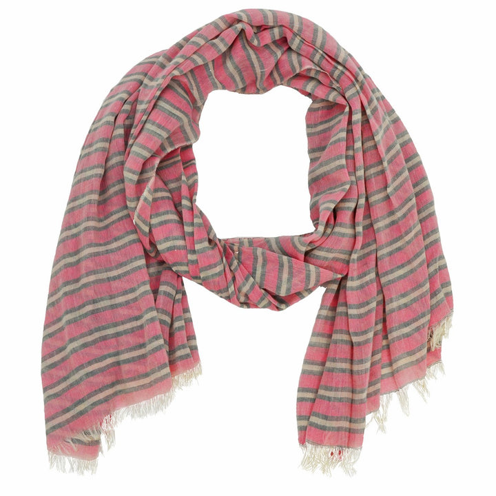 Quinn Striped Scarf