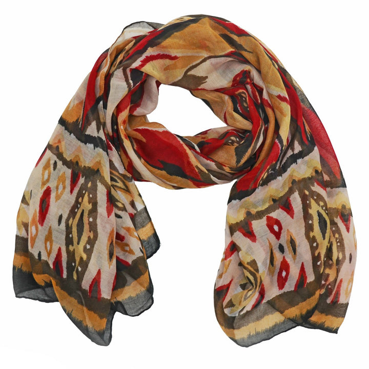 Lauren Abstract Print Scarf