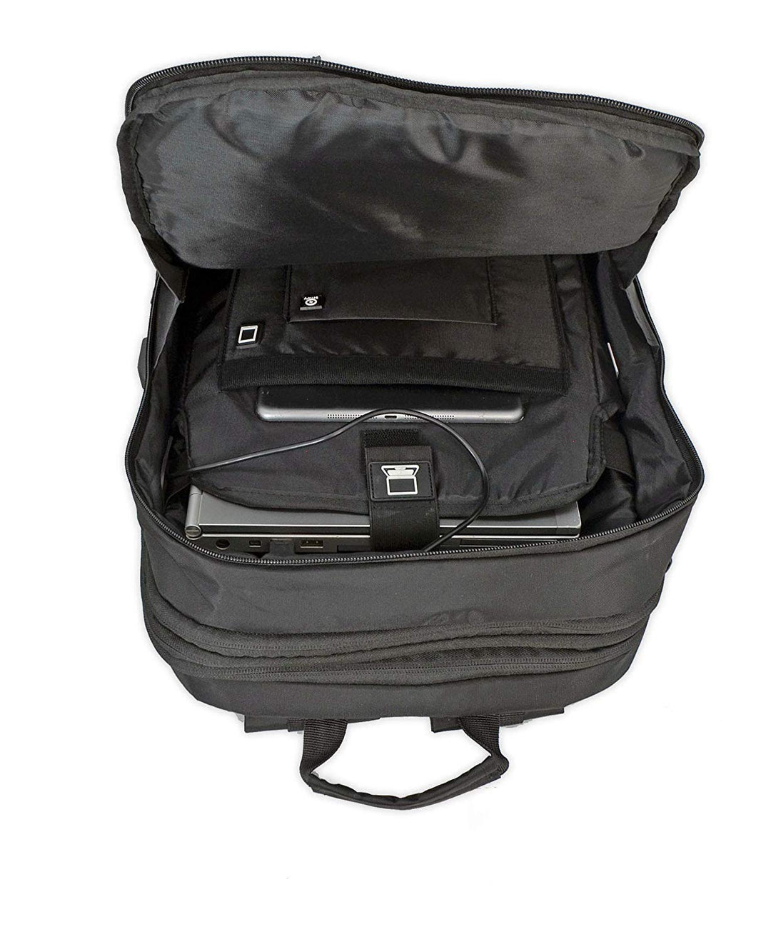 1 Like No Other Expandable Travel Backpack In Black 1 Like No Other Expandable Travel Backpack In Black