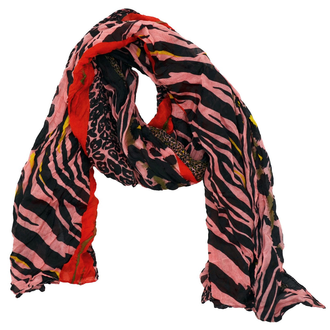 Claire Animal Print Scarf