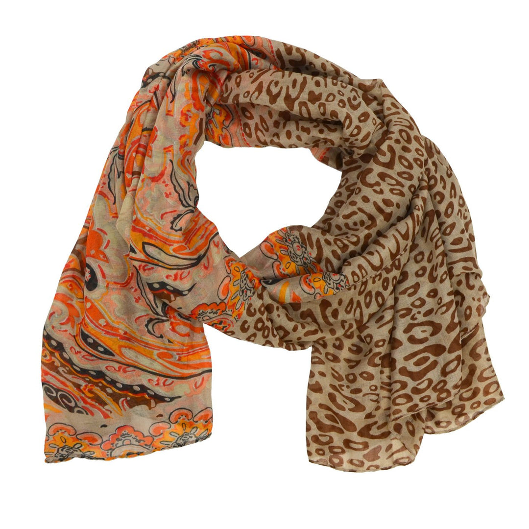Quorra Animal and Paisley Scarf