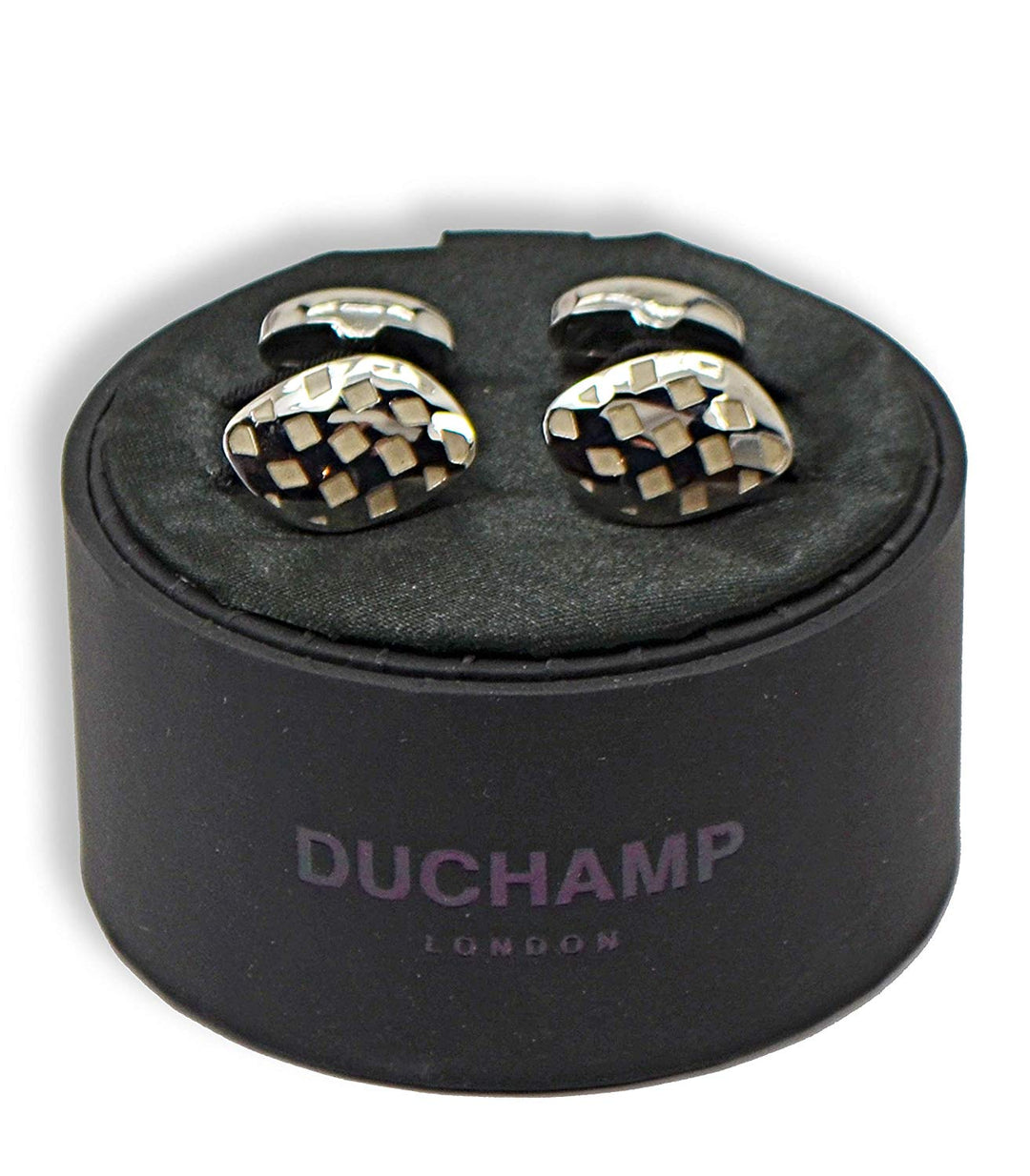 Duchamp London Silver Dot Cuff Links