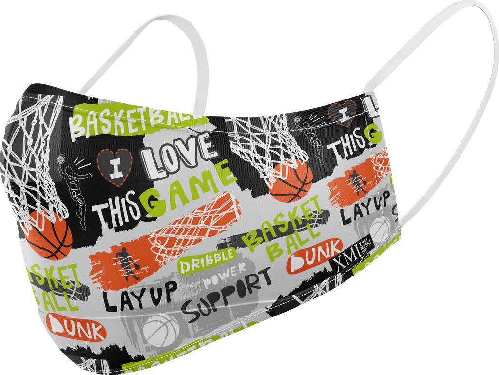 basketball face mask for kids