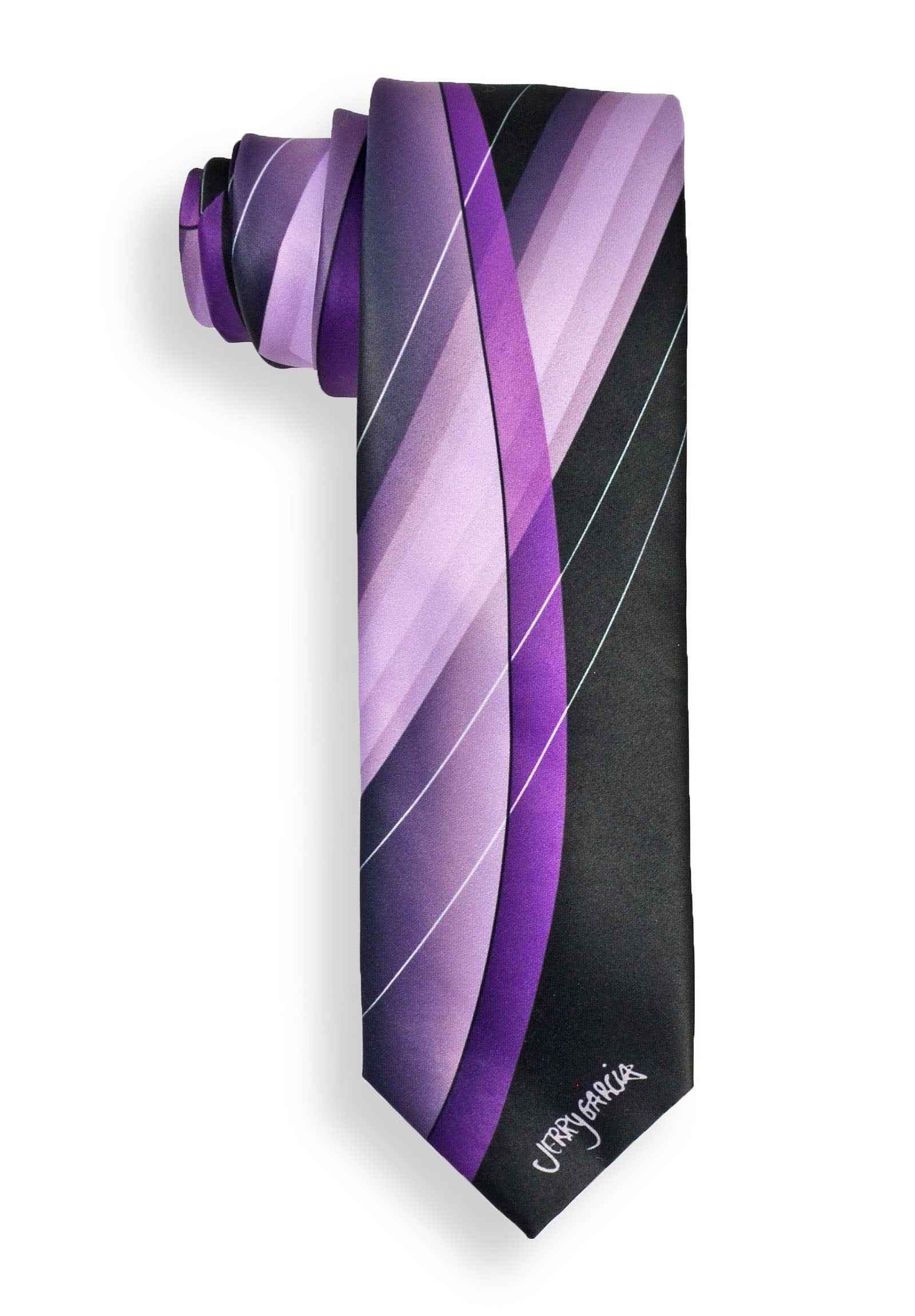 jerry garcia tie purple