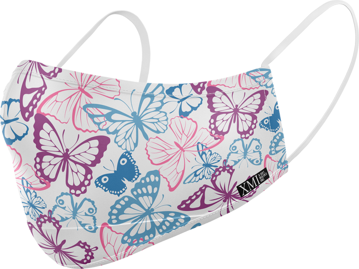 Butterfly printed mask for Kids