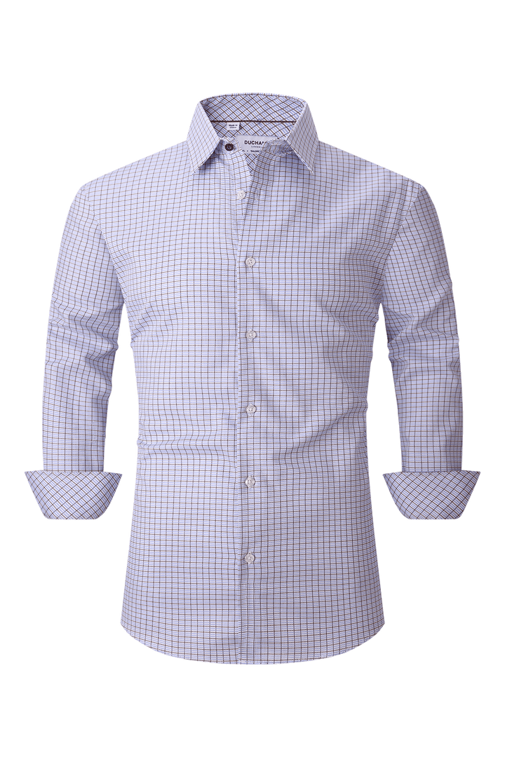 Duchamp London Check Dress Shirt