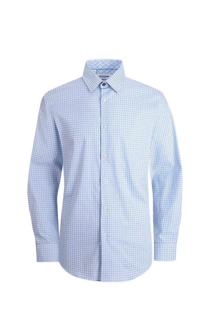 Duchamp London Check Dress Shirt