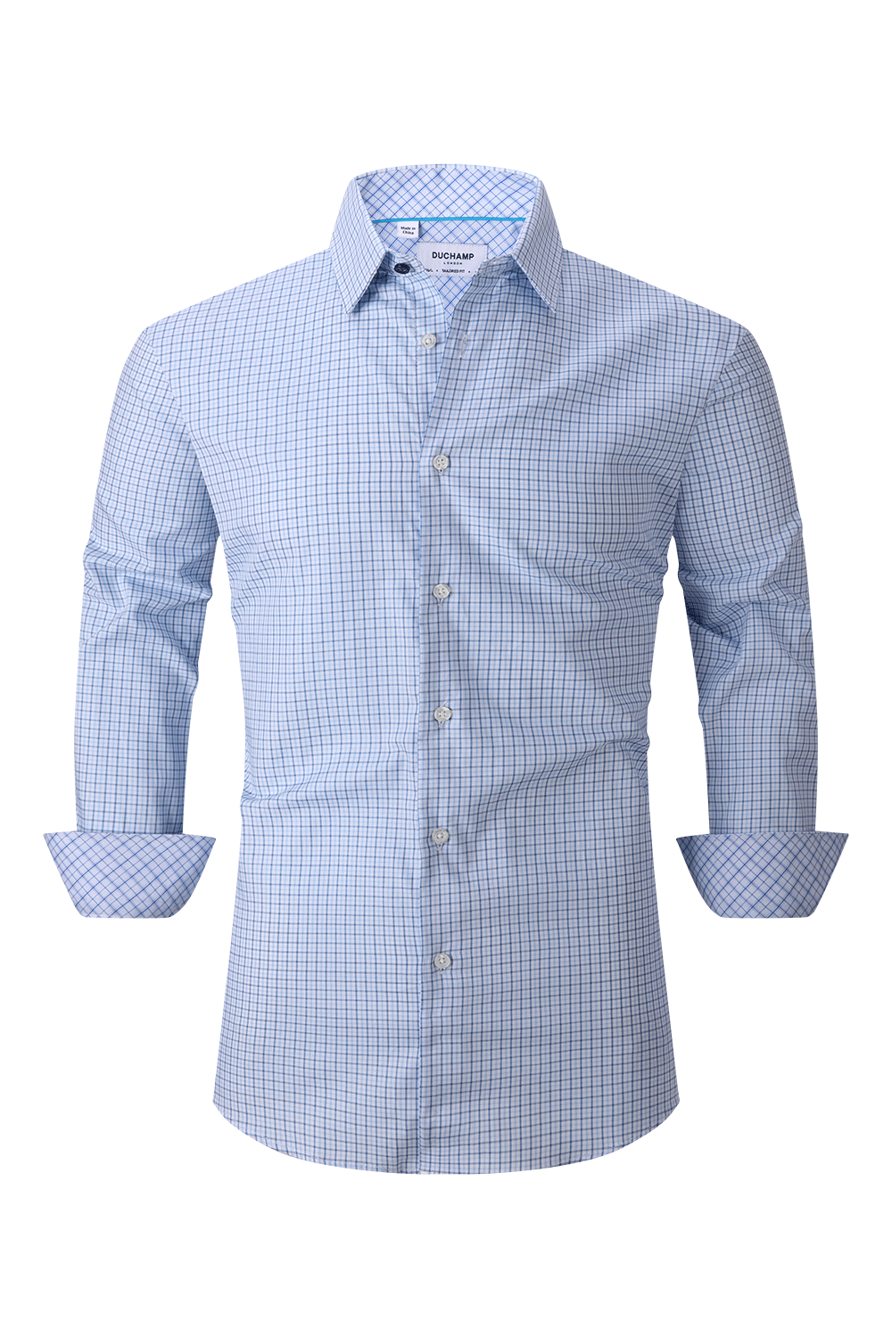 Duchamp London Check Dress Shirt