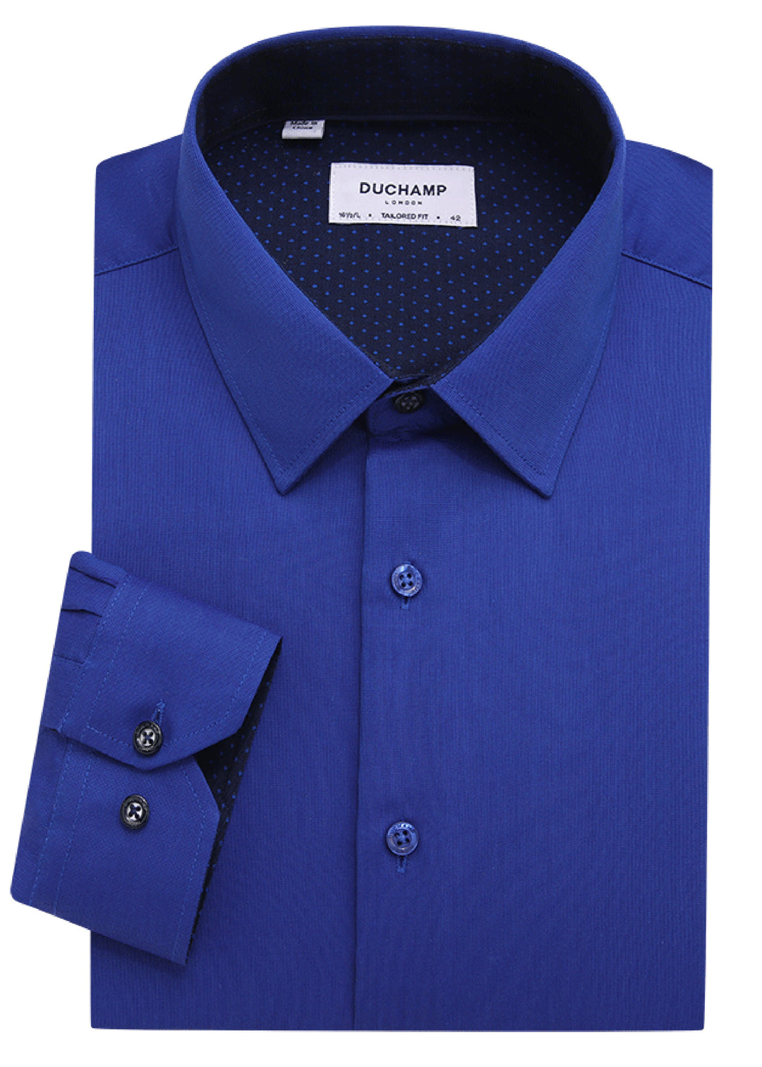 Duchamp London Solid Dress Shirt 16.5 Duchamp London Solid Dress Shirt 16.5