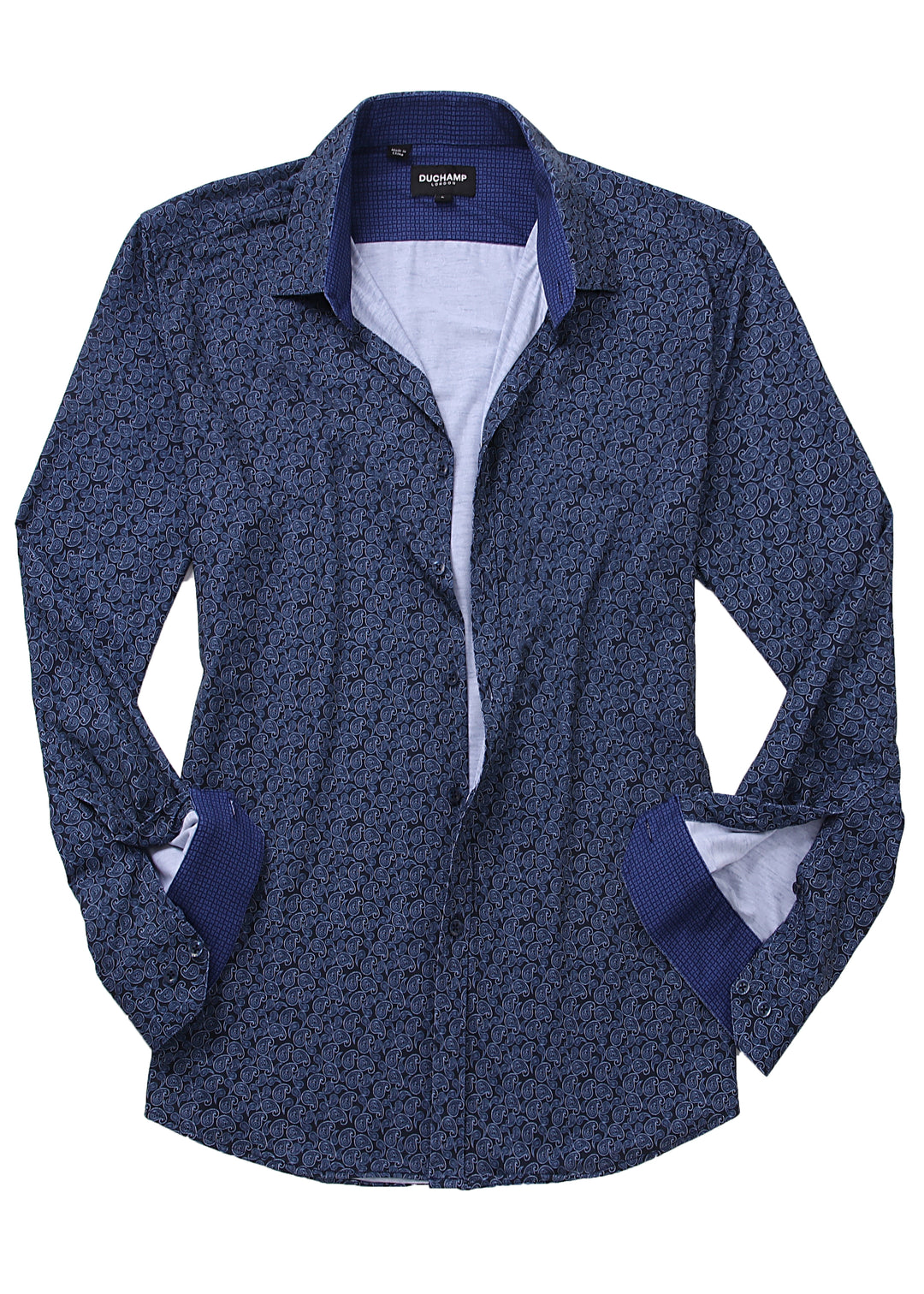 Duchamp London Neat Casual Knit Shirt