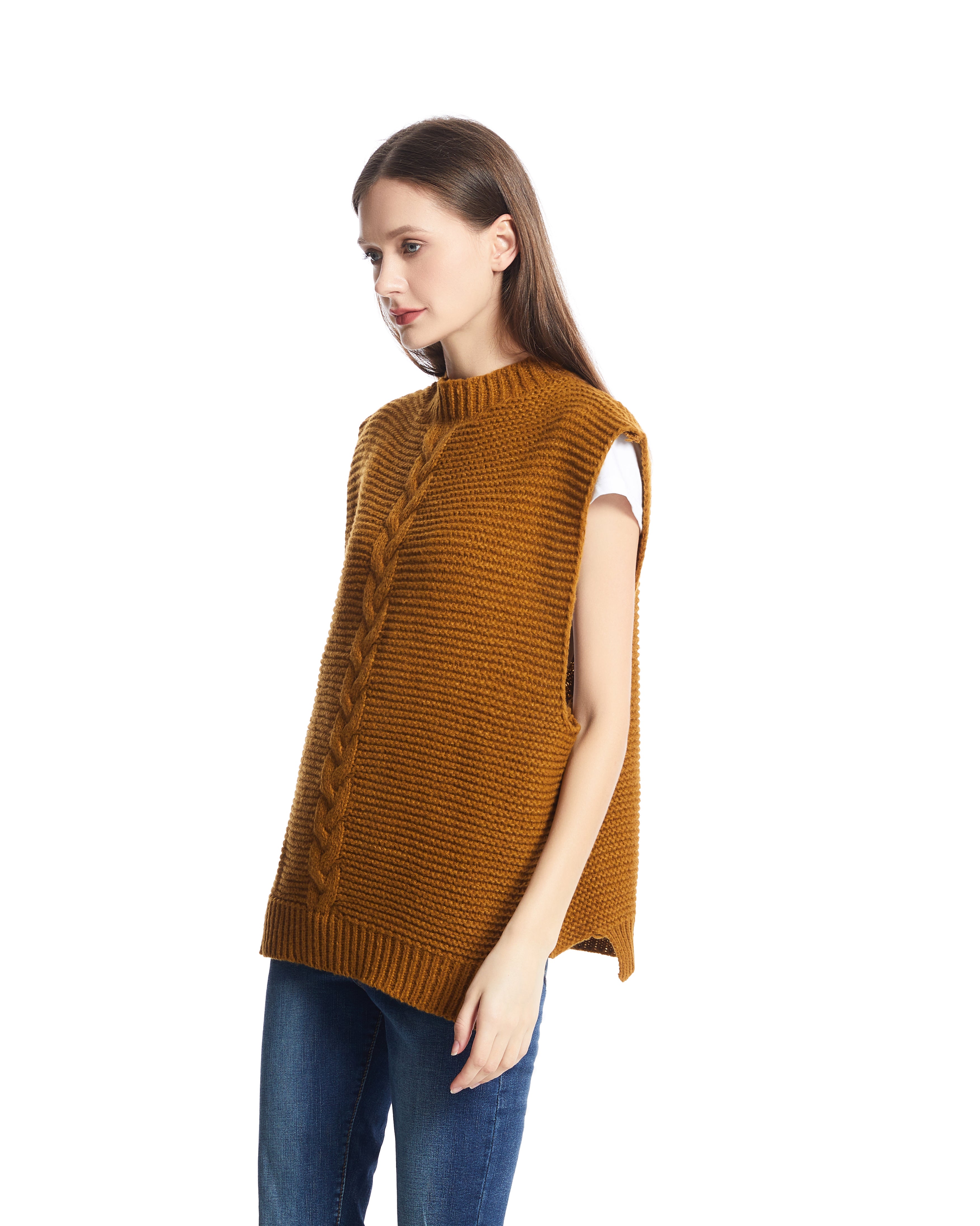 Roffe Cable knit Vest – SHOP ROFFE
