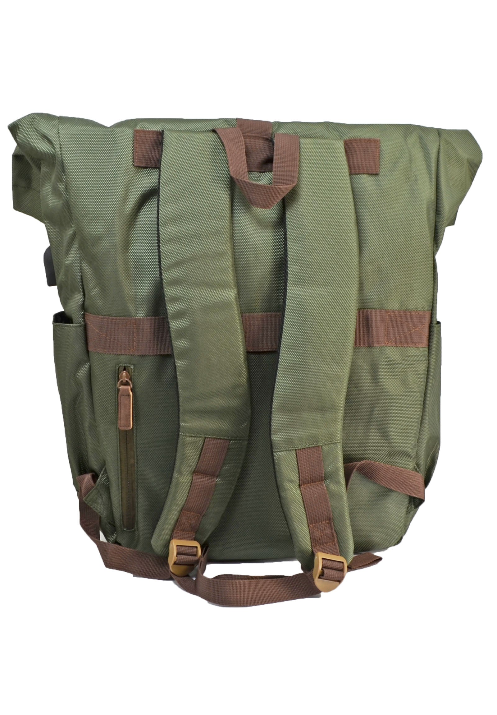 Save the Ocean Sustainable Backpack with Fold over top SHOP ROFFE