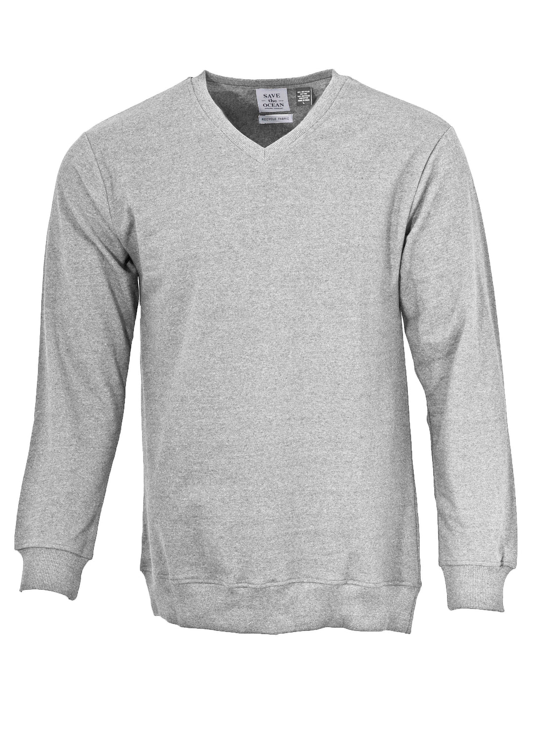Save The Ocean Recycled V-Neck Sweater