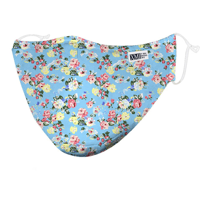 Rose Bouquet Printed Mask