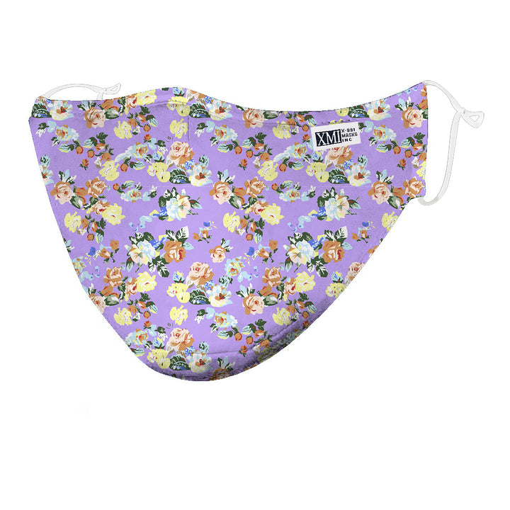 Rose Bouquet Printed Mask