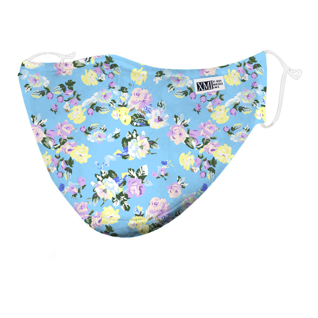 Rose Bouquet Printed Mask